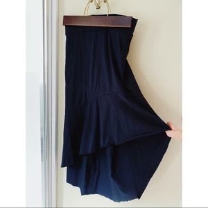 Brooklyn Industries Asymmetrical Black Skirt